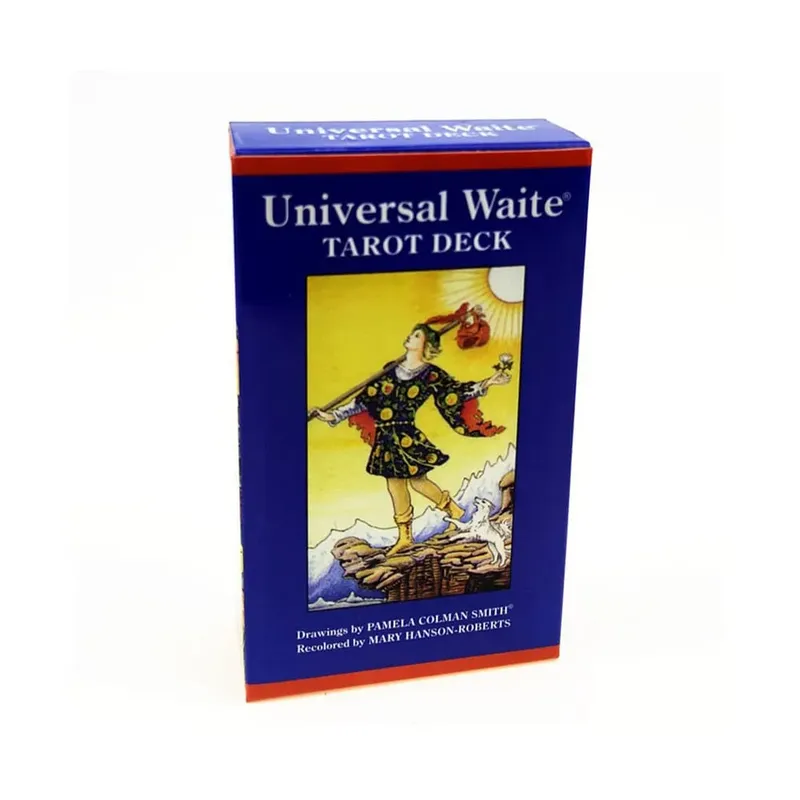 Rider Waite Tarot Card Divination Personal Use Tarot Deckภาษาอังกฤษเต็มรูปแบบภาษาสเปนOracles DeckสำหรับGirl Boardเล่นเกม — image 12