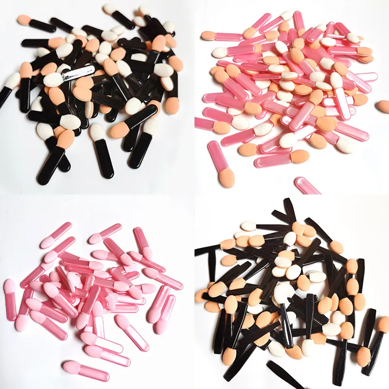 20PCS Disposable Dual Sides Eye Shadow Sponge Applicators with Different Length Shape Eyeshadow Brushes Makeup Applicator — image 5