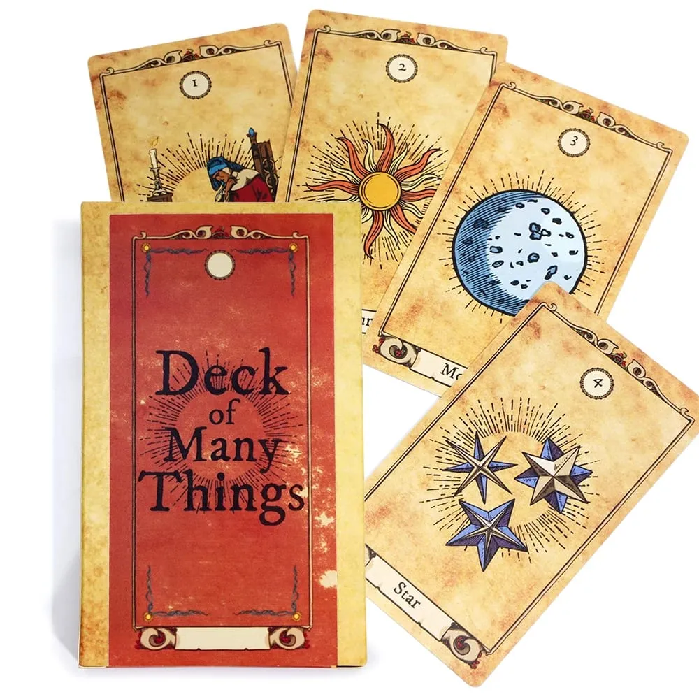 Deck of Many Things Card Game The Ultimate Tabletop Prop Full 22 card Deck of Many Things Adds And Extra Layer Of Excitement Pan — image 2