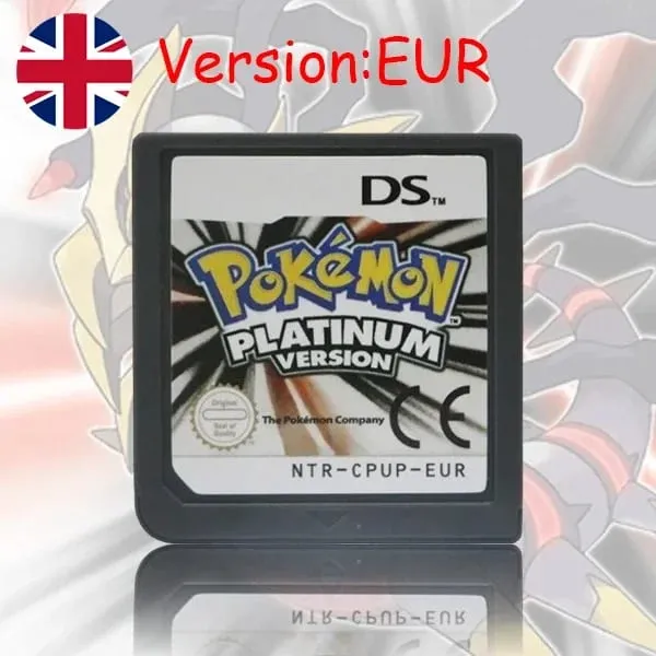 Pokemon Series DS Game Cartridge Diamond Platinum Pearl HeartGold SoulSilver Black White Multilingual for NDS/2DS — image 3