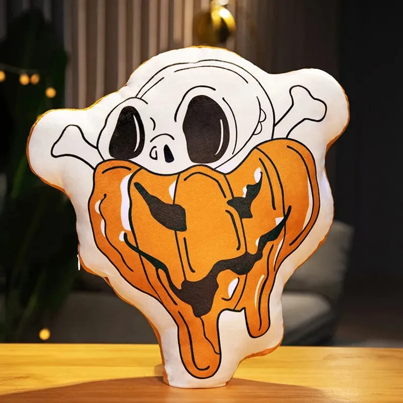 Halloween Ghost Pumpkin Pillow 35‑40cm Soft Stuffed Plush Cushion for Home Decor and Party — image 10