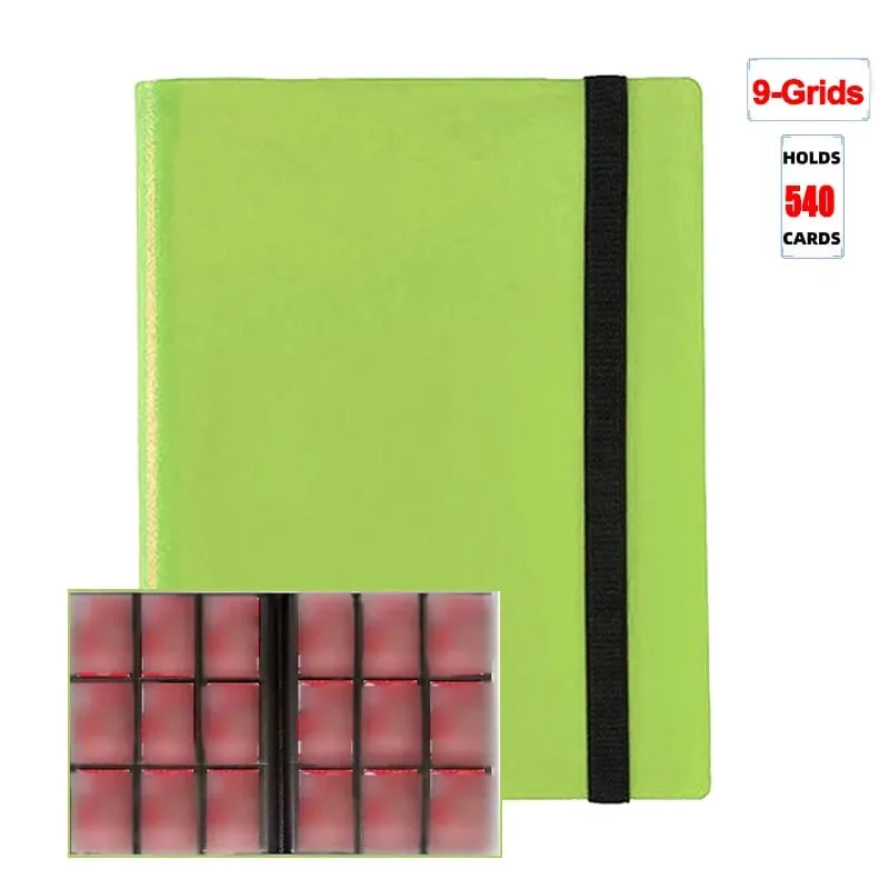 160/360/480/540 Cards Capacity Pocket Holder Binders Albums For Game Card Book Sleeve Holder Large-capacity Card Binder Notebook — image 31