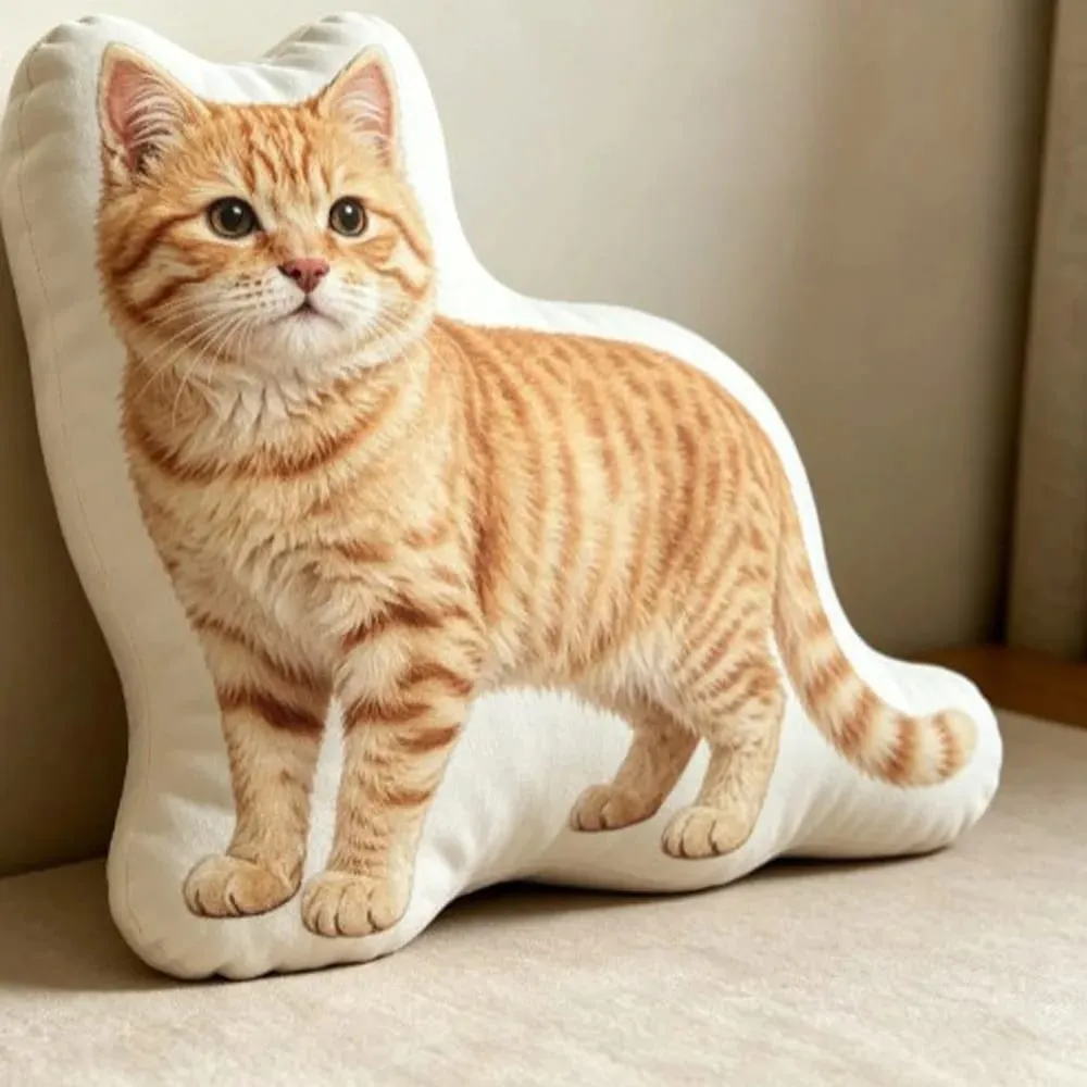 Dog Shaped Pillow Animal Throw Pillow Decorative Animal Pillow PP Cotton Filling Shiba Dog Cushion Contoured Shape — image 9