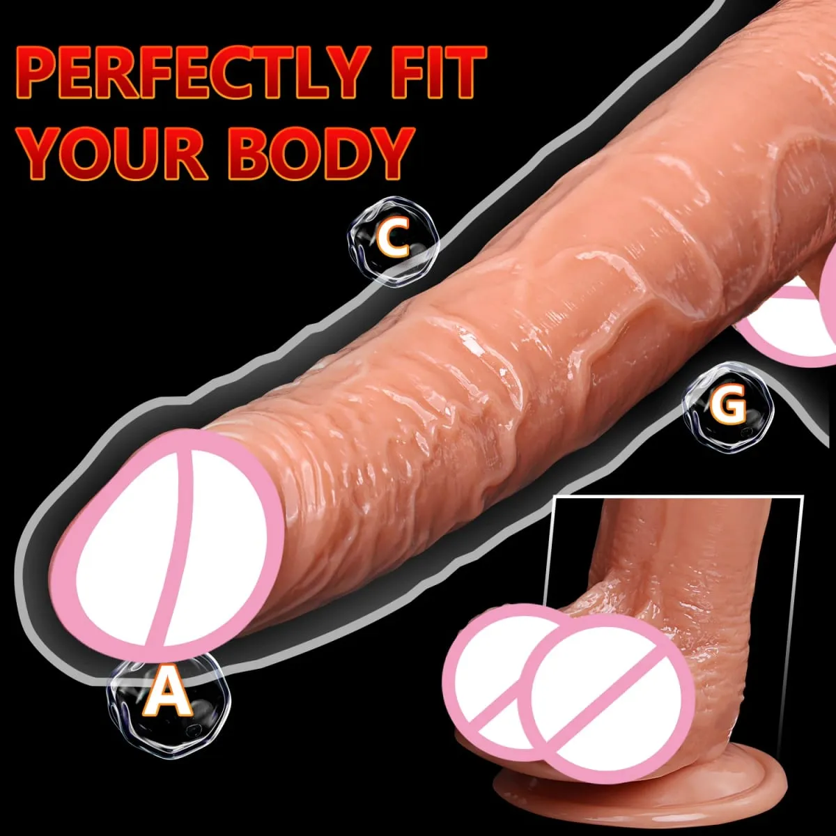 Realistic Dildos dick Women Masturbation Sexy Adult Sex Toys Soft Butt Plug Toys Penetration Anal adults 18 plus dilidoo women — image 3
