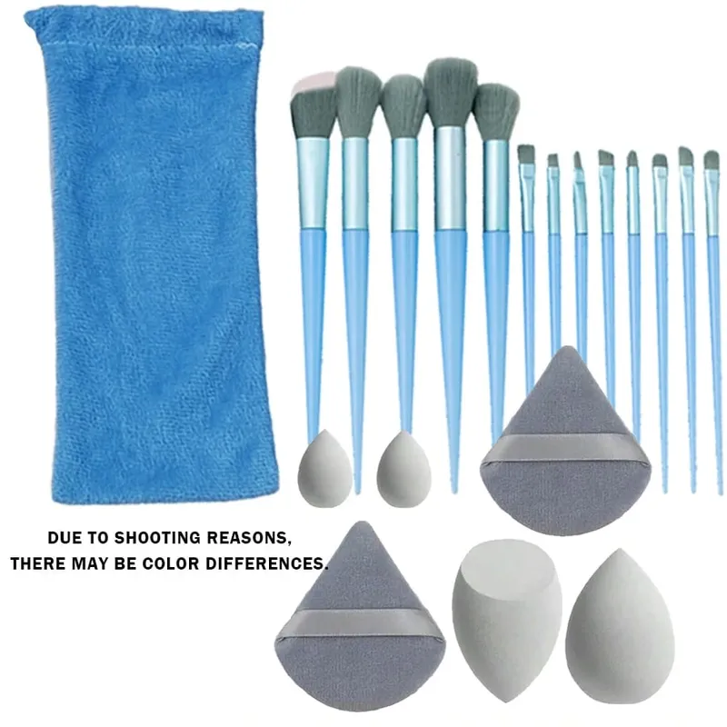 20-piece Morandi color makeup brush set — image 2