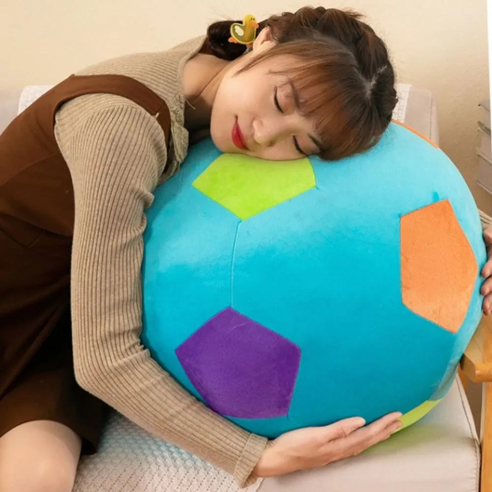 Simulación creativa de baloncesto, pelota deportiva de peluche de alta calidad, almohada de fútbol suave de 22cm para niña y niño — image 5