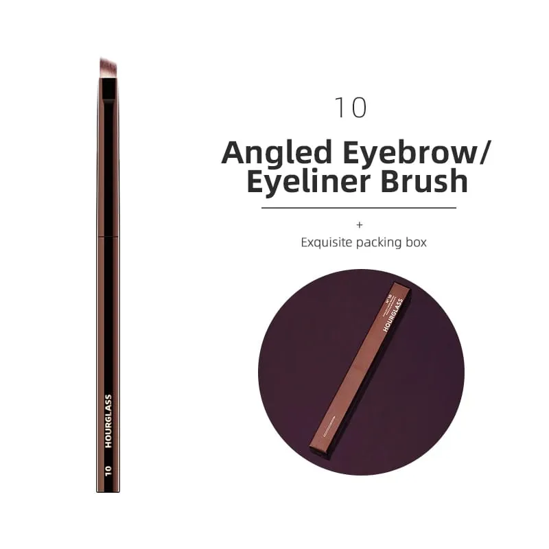 Hourglass Makeup Brush All Kinds Eyeshadow Foundation Concealer Powder Bronzer Blusher Eyeliner Retractable Professional Brushes — image 14