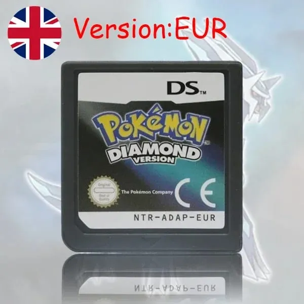 Pokemon Series DS Game Cartridge Diamond Platinum Pearl HeartGold SoulSilver Black White Multilingual for NDS/2DS — image 11