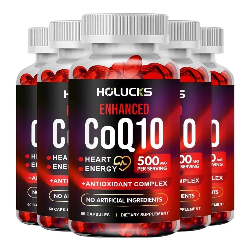 Yimiduk Premium CoQ10 500mg Supplement for Heart Function Fertility & Overall Cellular Vitality Skin Health & Immune Defense — image 9
