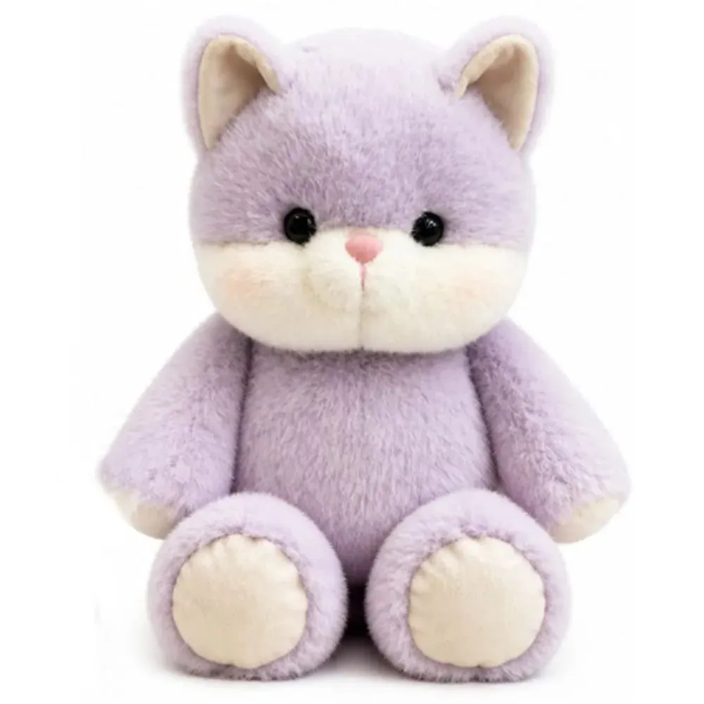 New Design Soft Cat Stuffed Animal Plush Pillow Emotional Support Cute Plush Toy 17.7inch Cat Pattern Stuffed Animals Plush