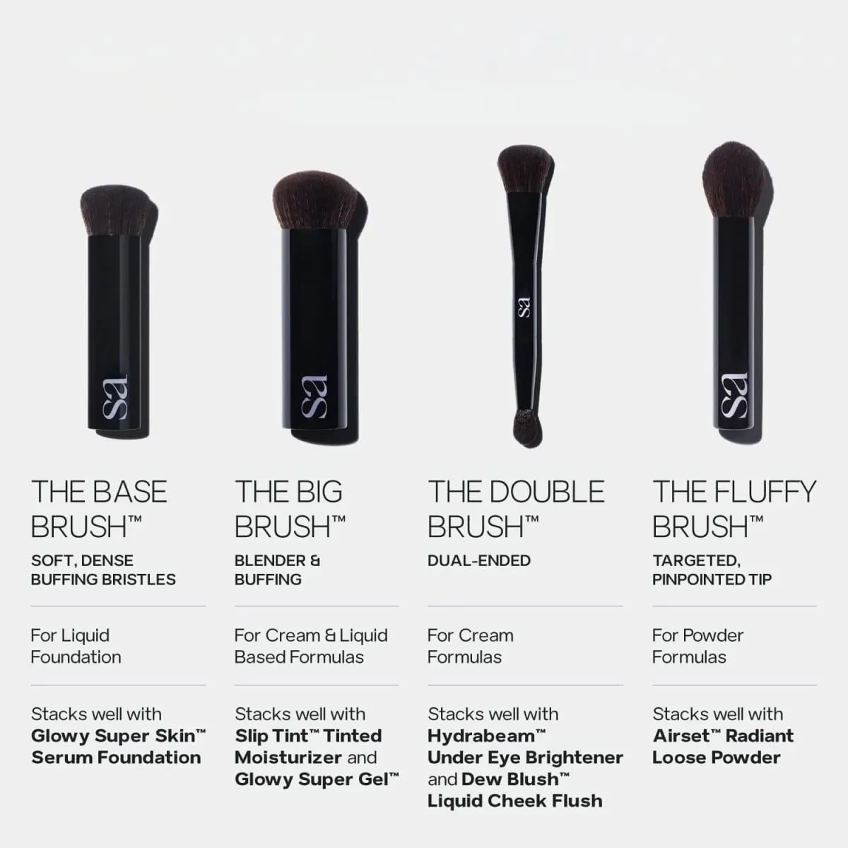 The Big Liquid Foundation Brush Fluffy Soft Multi-Use Makeup Brush for Buffing Blending Building