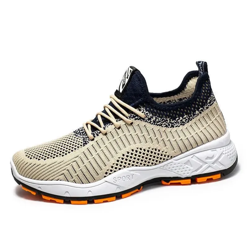 Men's sneakers spring summer new mesh non-slip comfort casual breathable racing outdoor running shoes students speed sports shoe — image 8
