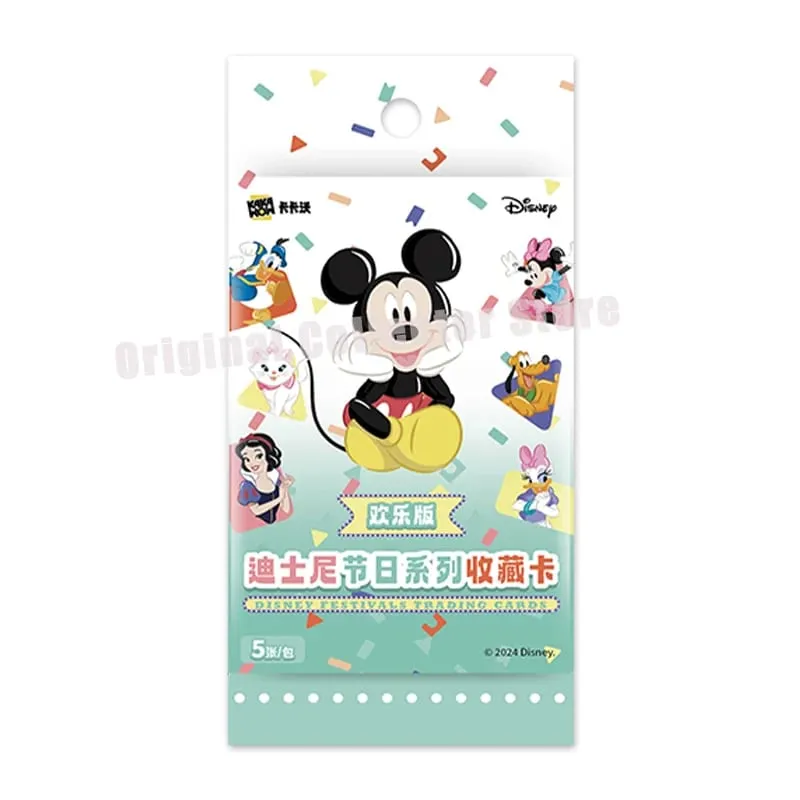 Original Bandai Kakawow Trading Cards officiella splitternya Happy Edition Festival Series Autentiska favoritkortpaket