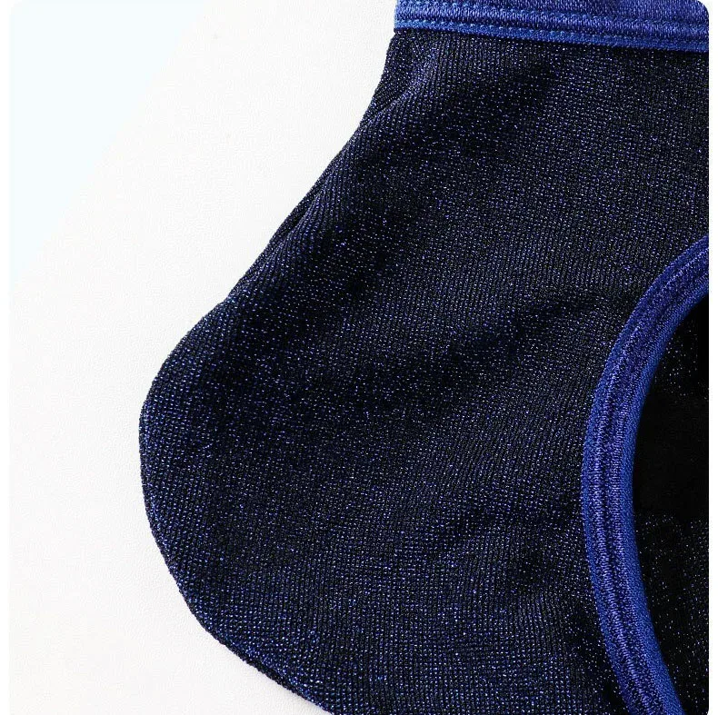 Men's Ice Silk Triangle Panties Sexy U-Shape Thin Briefs Breathable Mesh Low-Waist Underwear — image 8