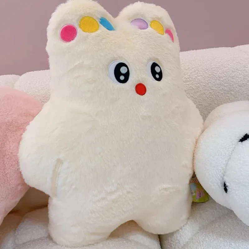 Người Nổi Tiếng Nữ Tính Hoa Gối Sofa Trang Trí Kawaii Gấu Mèo Đệm Thú Nhồi Bông Cầu Vồng Hoa Vòng Thỏ Sang Trọng Đồ Chơi Giáng Sinh — image 11