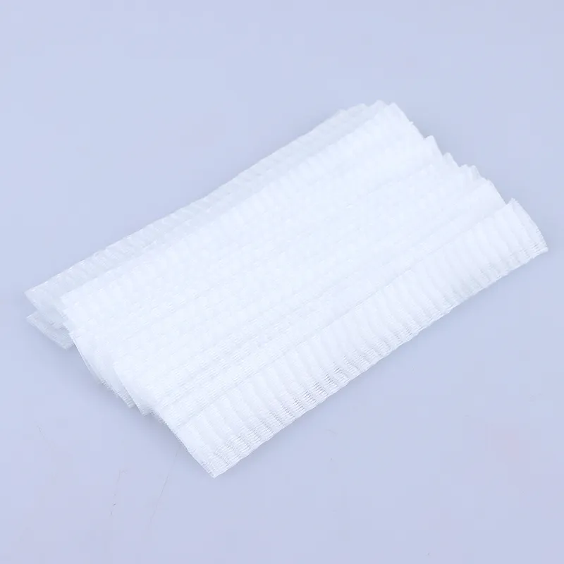 【M】20Pcs Mesh Flexible Net Protectors Cover Sheath Beauty White Cosmetic Make Up Brushes Guards Convenient Tool — image 5