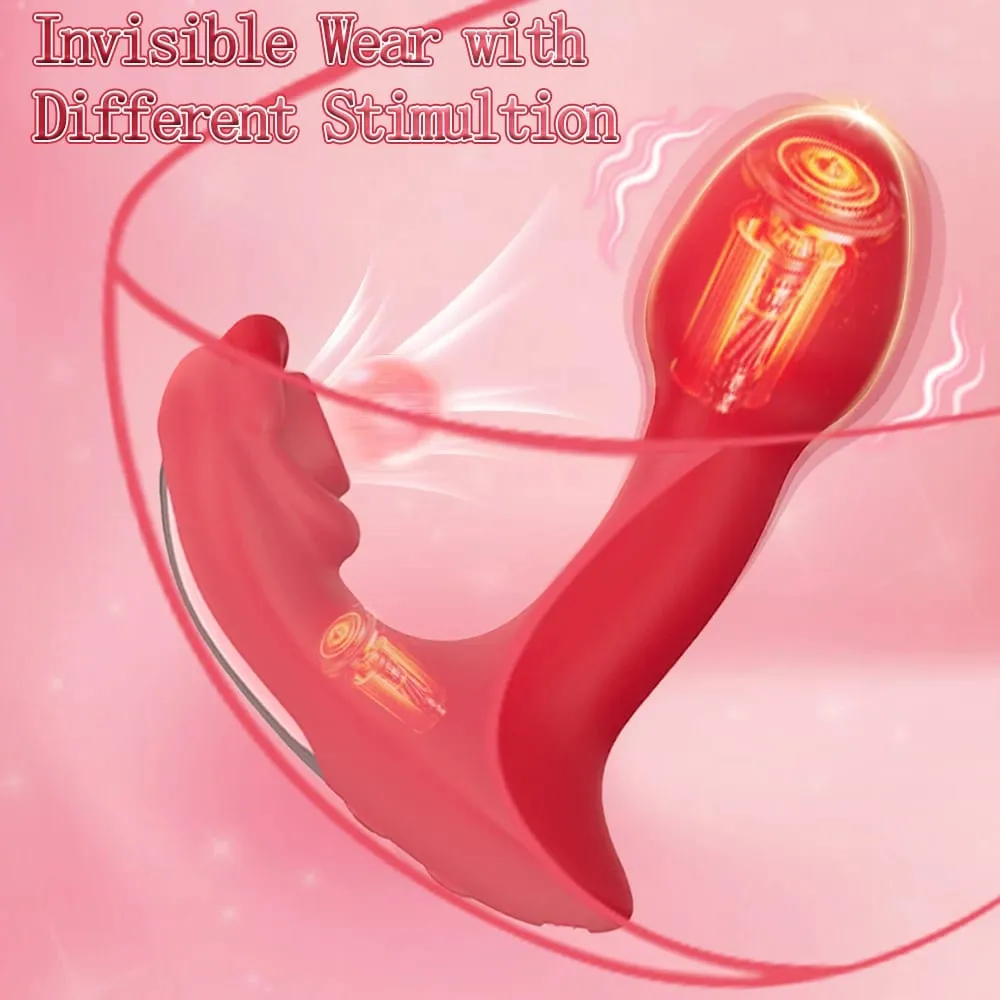 APP Control Wearable Sucking Vibrator 9 Sucking & Vibration Modes G-spot Clit stimulator Female Masturbator Sex Toys for Women — image 5