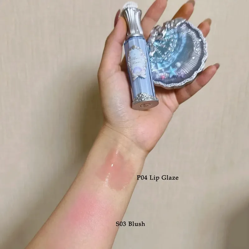 Flower Knows Dual-Ended Highlighter Stick & Blush Set LongLasting Lip Glaze Σετ 4 τεμαχίων — image 6