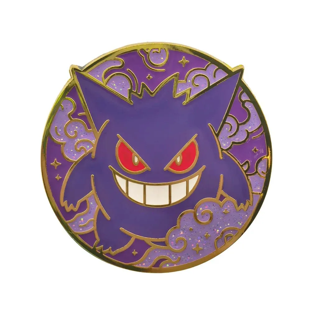 Pokemon Hard Enamel Pins Elf Anime Cartoon Lapel Pins for Backpacks Clothes Gengar Badges Cute Brooch Jewelry Gifts for Friends — image 1