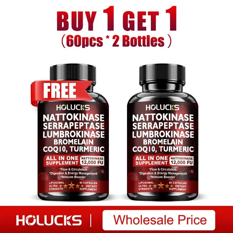 Nattokinase Supplement with COQ10 for Cardiovascular & Circulatory Support Heart Health Vegan & Gluten Free — image 9