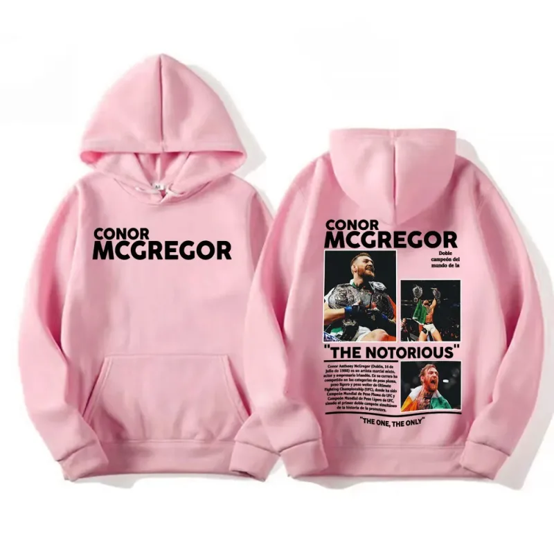 Conor Mcgregor The Notorious Merch Hoodies Men's Clothes Harajuku Cool High Street Sweatshirt Long Sleeve Loose Oversized Hoodie — image 10