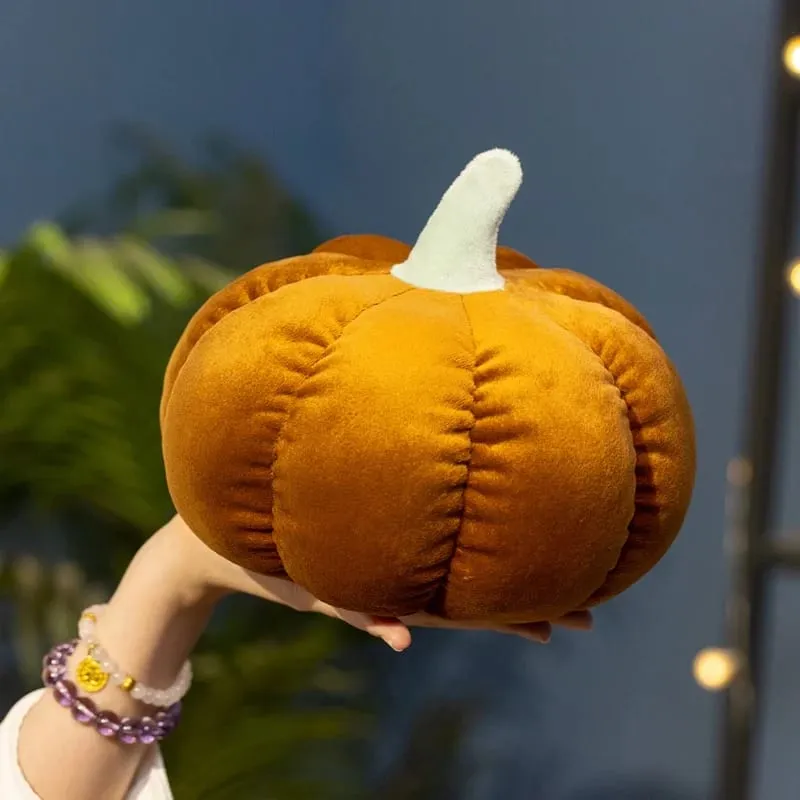 16cm Pumpkin Plush Toy Pillow Kawaii Sofa Cushion Halloween Home Decor Toys Soft Stuffed Doll Creative Birthday Surprise Gifts — image 4