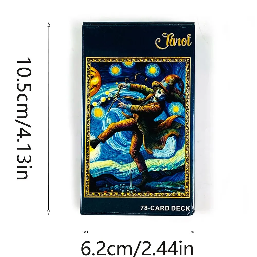 Van Gogh Tarot Cards 78 Post-Impressionist Painting Style Tarot Cards English Version Fortune Telling Divination Board Game Card — image 6