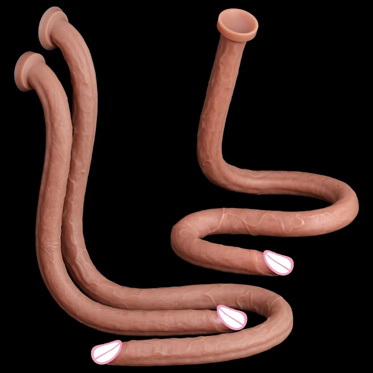 Extra Long Realistic Dildos G Spot Stimulation Deep Touch Penis Vagina Anal Dildo Dick Adult Sex Toys for Women Men Butt Plug — image 1