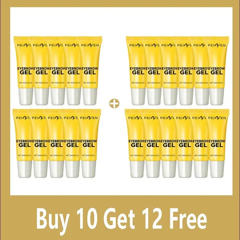 Eyebrow shaping gel Eyebrow shaping cream with brush Wild eyebrow strong shaping — image 11