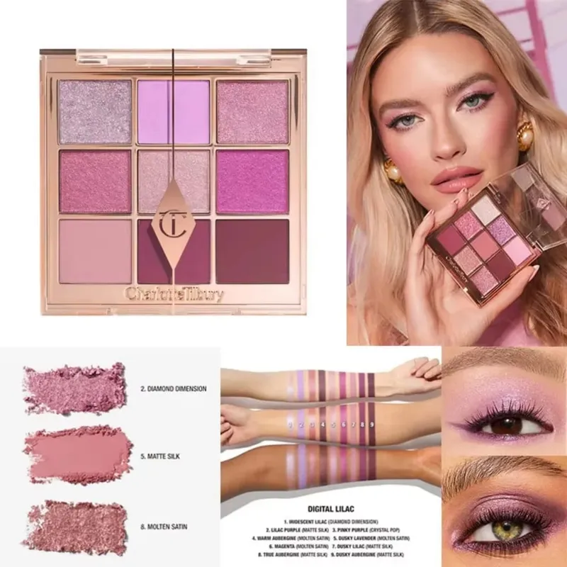 Charlotte Tilbury Cosmetics Flawless Liquid Highlighter Увлажняет кожу Роскошная палитра сатиново-матового мерцающего металлического покрытия — image 3