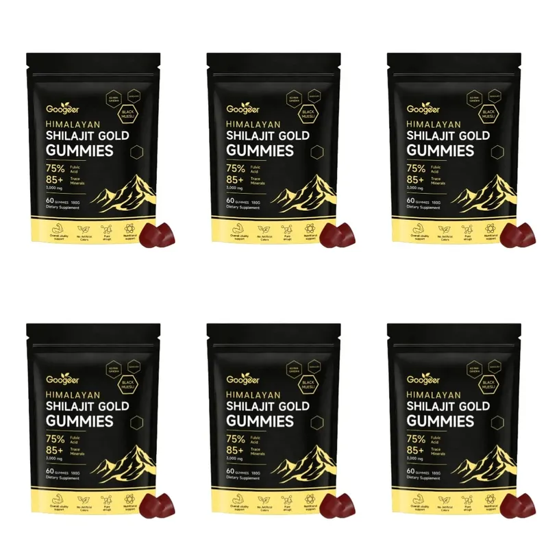 Himalayan Shilajit Gold 60 Gummies Minerals Formula รองรับการเพิ่มพลังงานและความมีชีวิตชีวาของร่างกาย ผลิตภัณฑ์เสริมอาหารจากธรรมชาติ — image 12