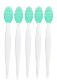En gros 4 pièces nouveau Design de mode nez Double face outil Silicone lèvres gommage exfoliant brosse pinceaux de maquillage ensemble de pinceaux de maquillage — image 12