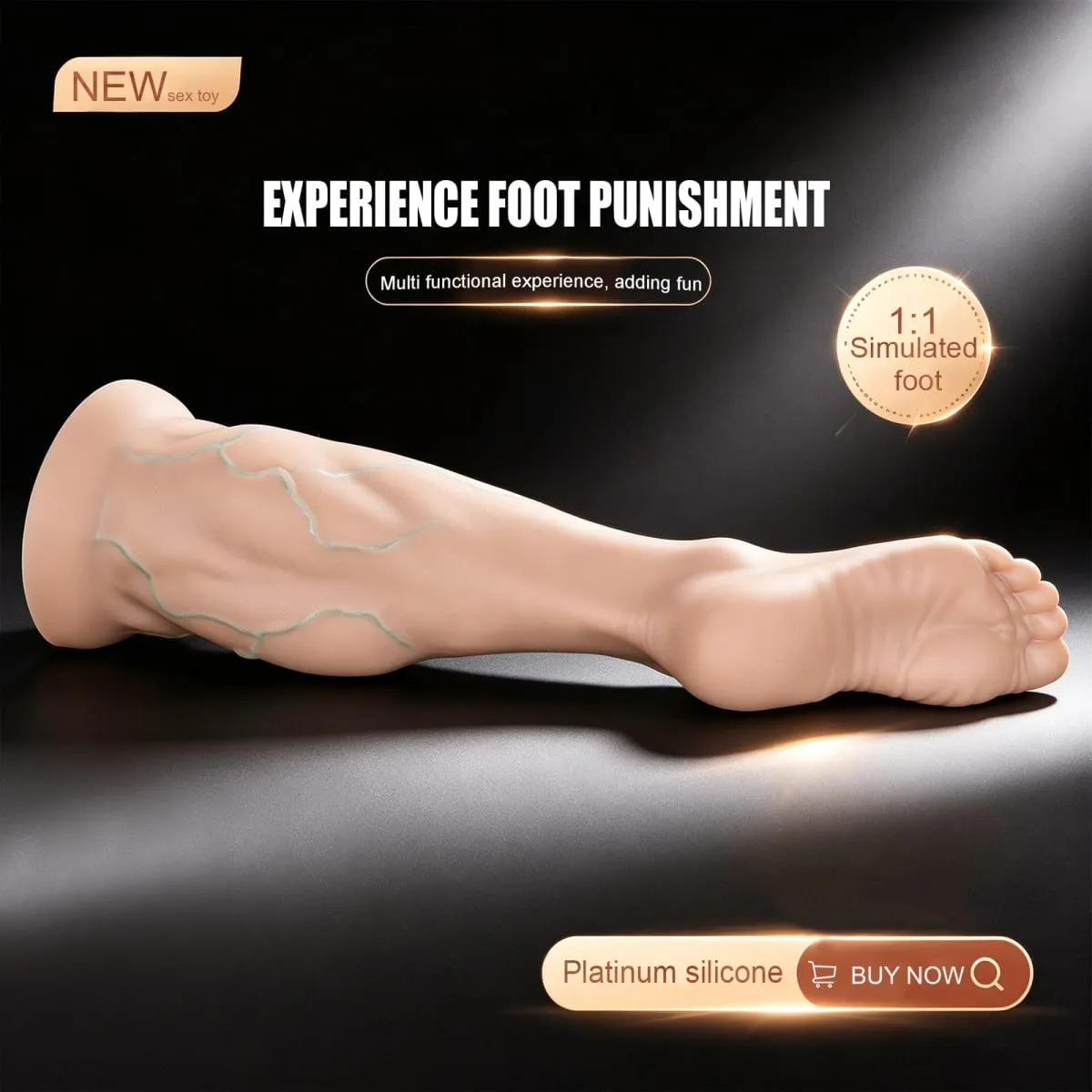 Big Feet Anal Plugs Training Big Silicone Leg Ass ButtPlug Deep Masturbator Dildo Dilator Stimulator Anal Sex Toys Women Men 18 — image 3