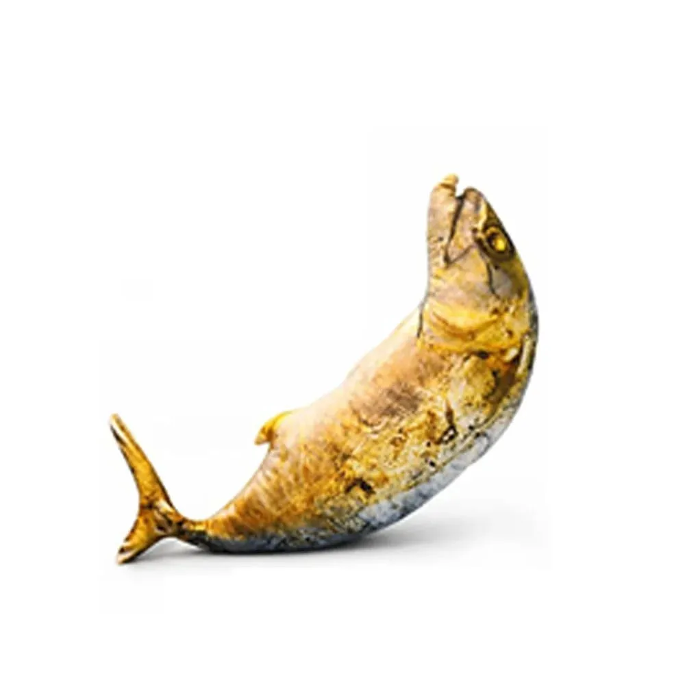 Gifts Realistic Mackerel Plush Pillow Plush Soft Stuffed Fish Plush Toy Mackerel-shaped Cat Toy Sofa Bed Decor — image 8