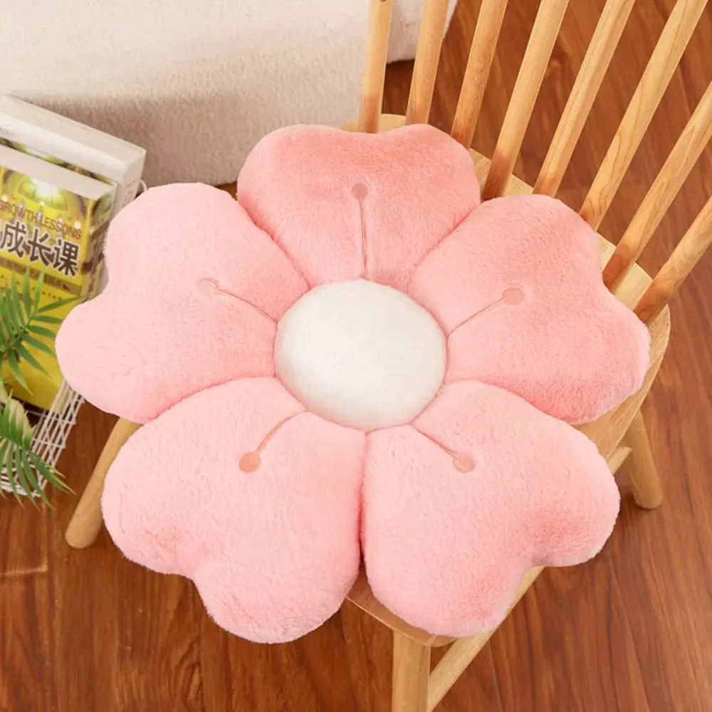 Soft Flower-Shaped Throw Pillow Cute Mattress Comfortable Sofa Decor Cushion Floor Cushion Chair Cushion Gift — image 9