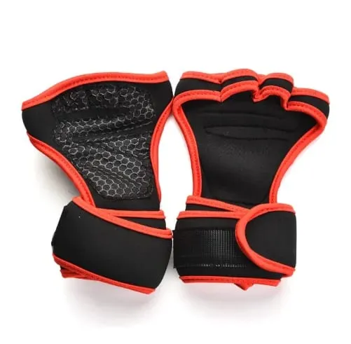 Half Finger Fitness Gym Gloves Wrist Support Palm Protection for Workout Training