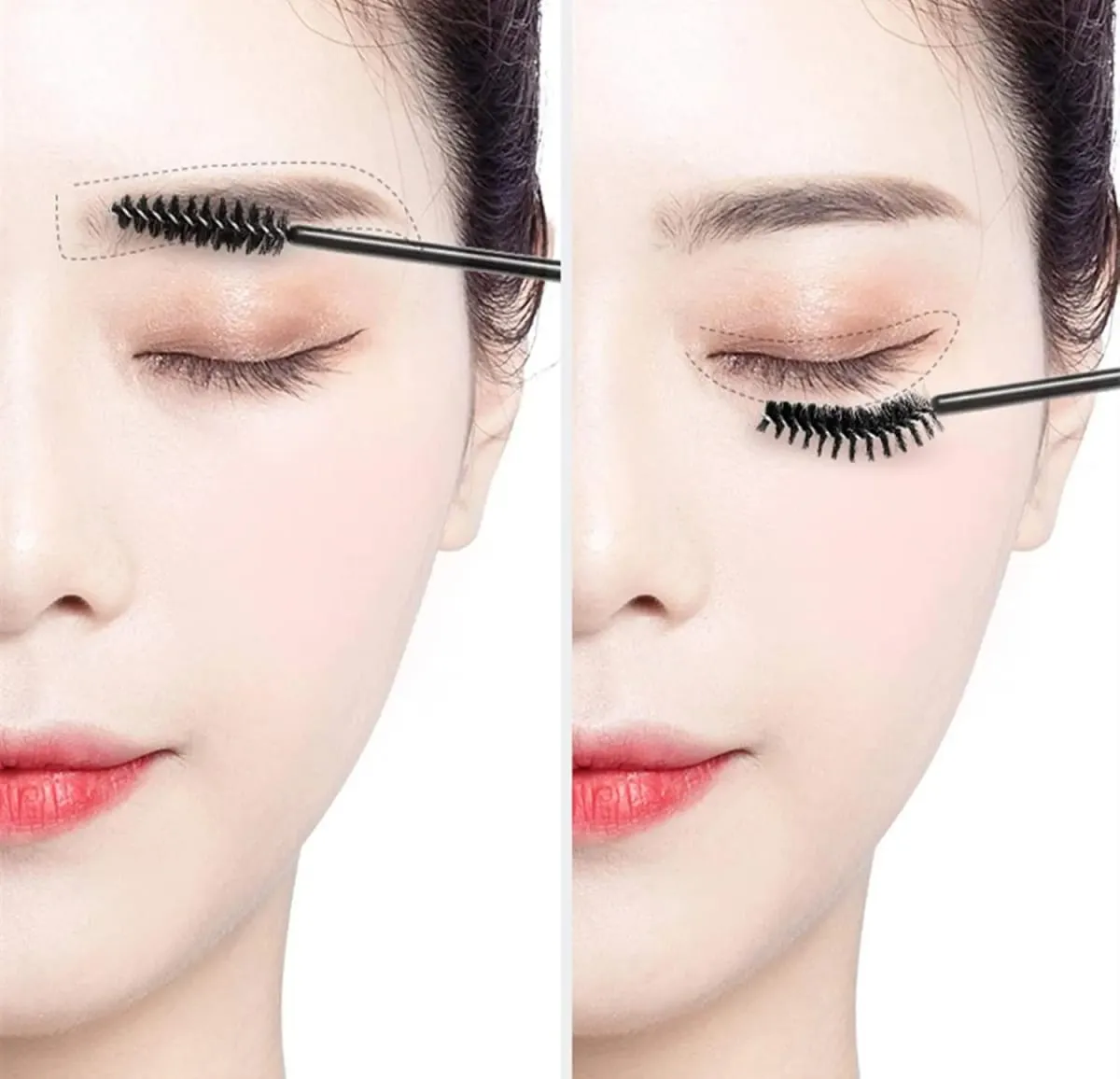 3/5/10Pcs Eyebrow Kit For Women Eyebrow Trimmer Razor Scissors Brushes Tweezers Grooming Tool Set — image 6