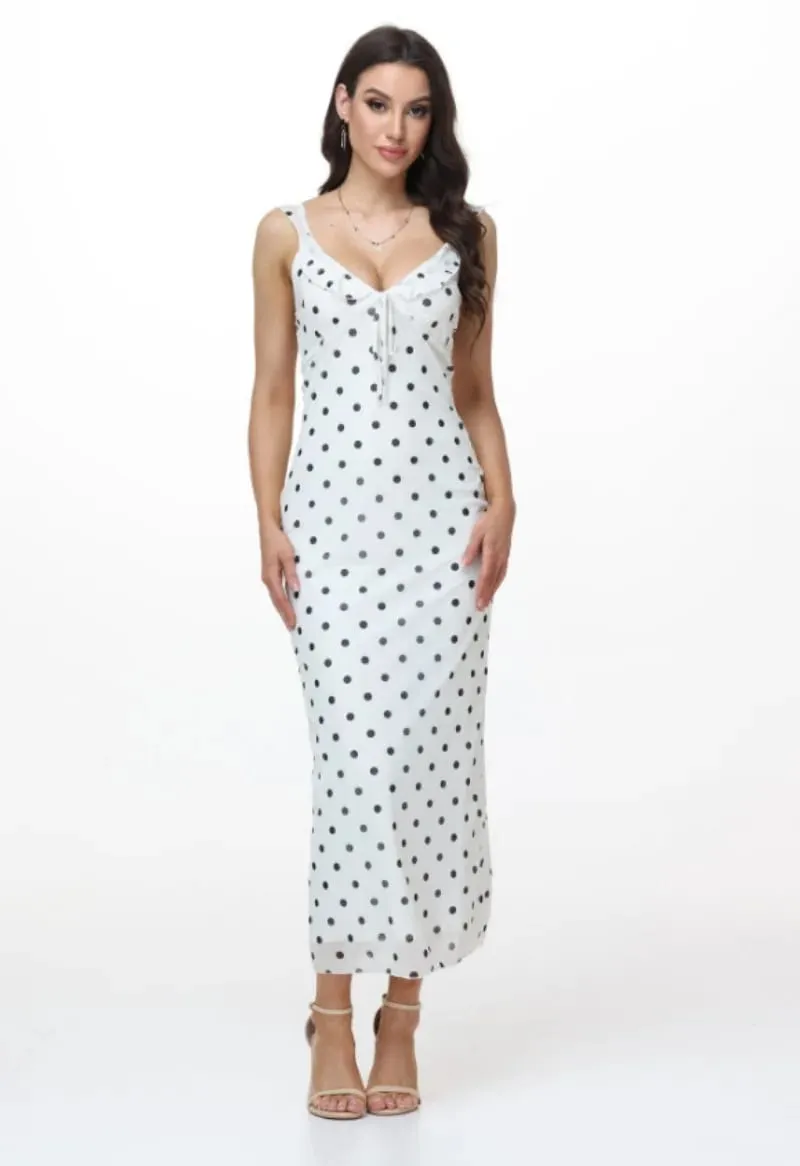 FL New Summer Flower Printed Women's Sexy Low-cut Dress Sleeveless Backless Slim Sling Dresses 2025 Beach Vacation Lady Vestidos — image 4