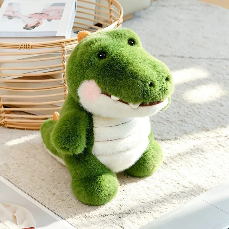 Lovely Crocodile Plush Chubby Animal Cute Huggable Pillow Sofa Backrest Home Bed Decro — image 7