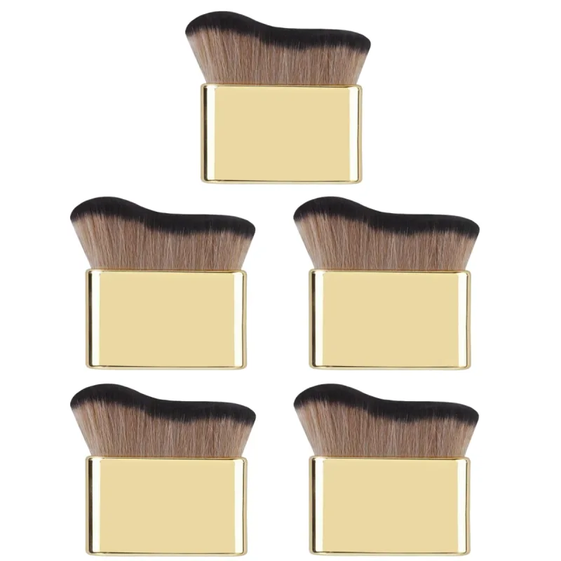 Body Self Tanning Brush Gold Soft Makeup Brushes Portable Self Tan Brush Neck Leg Foundation Sunscreen Cream Applicator Tools — image 10