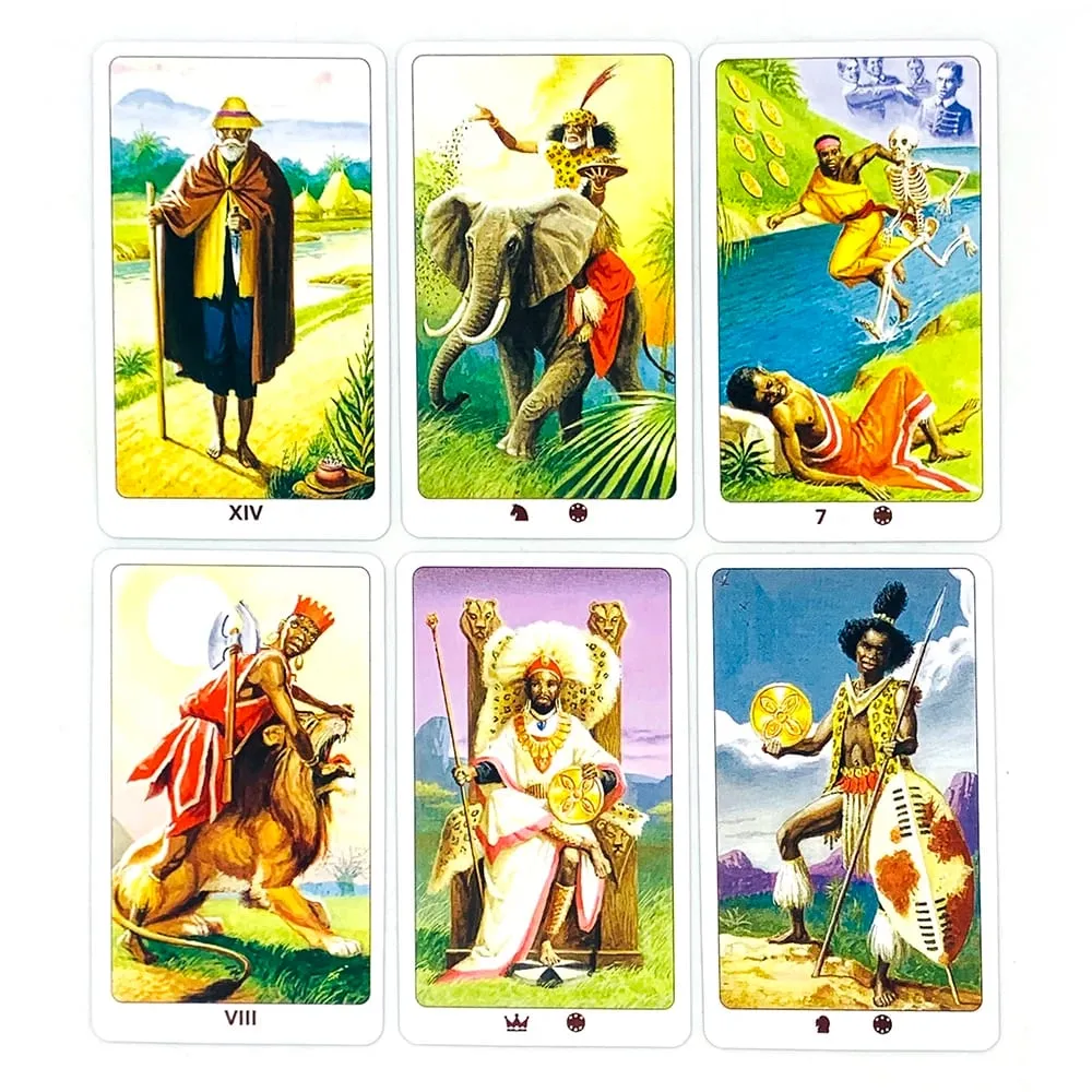 African American Tarot Cards 78 Tarot Deck Of Show A Beautiful and Happy Life Perfect For Divination & Gift Giving — image 4