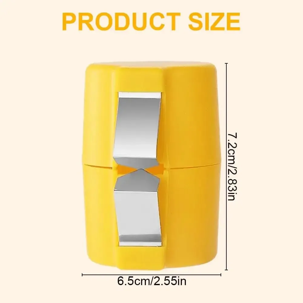 1/2pcs Multifunctional Egg Shell Opener Handheld Egg Cracker Separator Tool Eggshell Cutter Easy Open Kitchen Gadget for Raw Egg — image 4