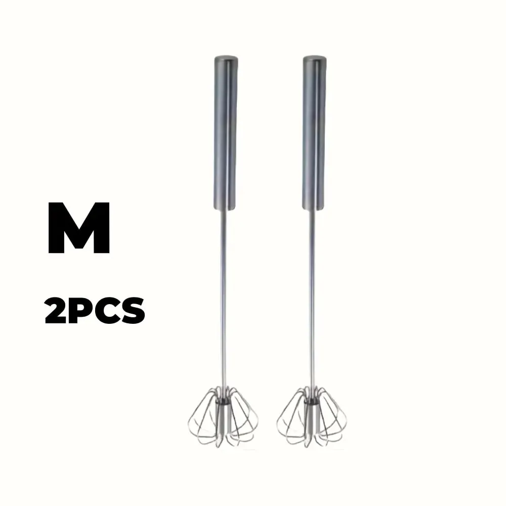 Stainless Steel Egg Beater Durable Semi-Automatic Mixer for Effortless Egg Cream Mixing Stirring and Beating for Kitchen Baking — image 12