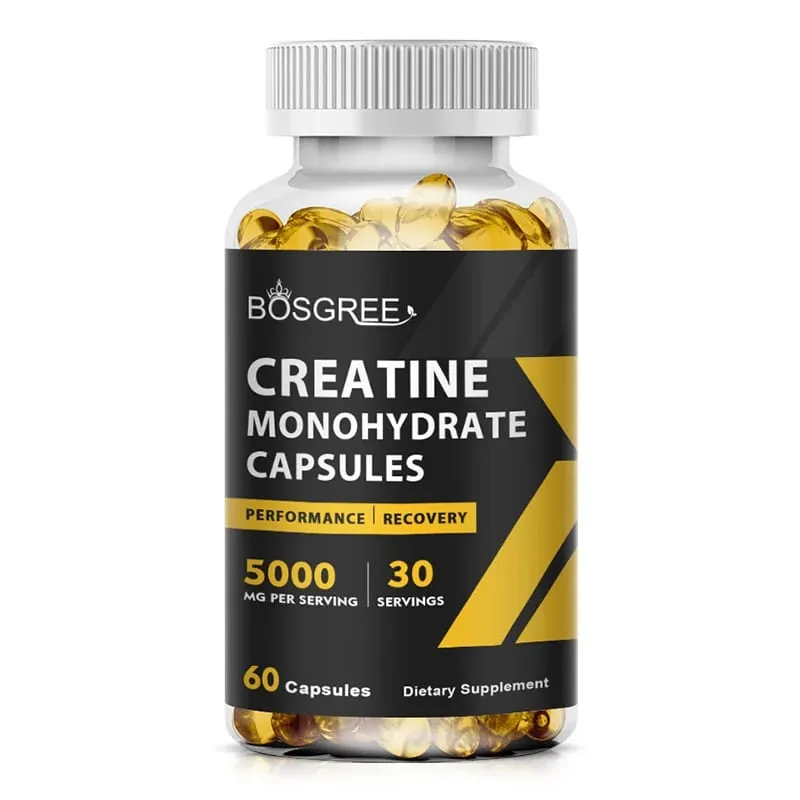 Creatine Monohydrate Capsules | Creatine Pills Supports Workout Recovery Lean Muscle Gain Performance,Creatine Supplements — image 8
