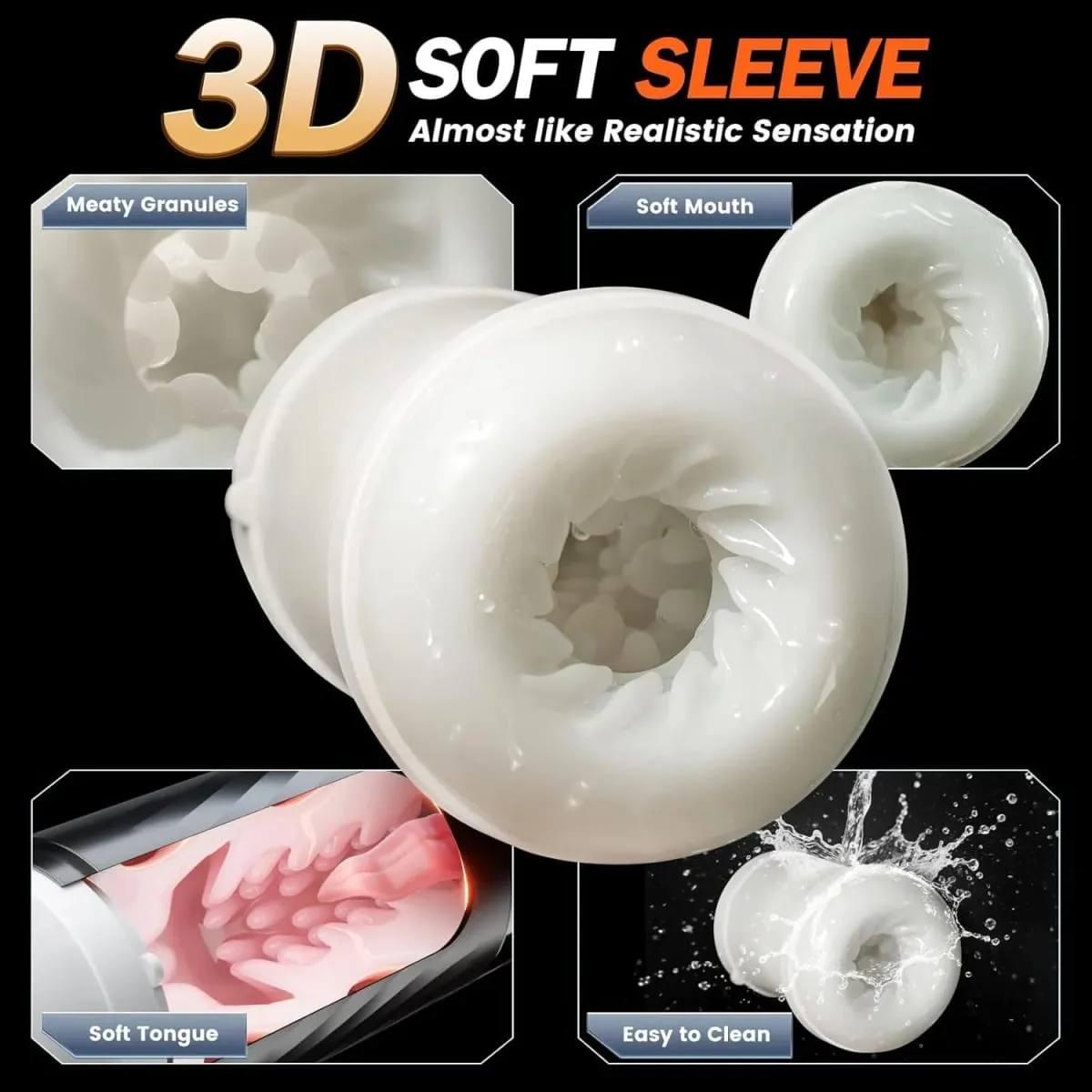 Automatic Telescopic Male Masturbator 5 IN 1 Mode Penis Pump Sucking Vibrating Sex Machines LCD Display Sex Toys for Men