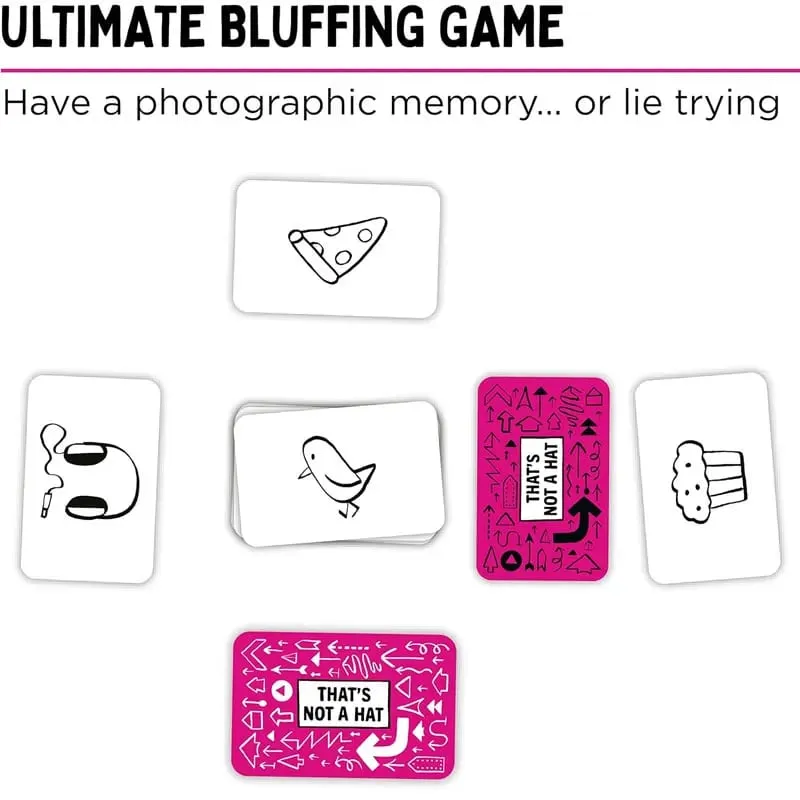 #@That's Not A Hat-Fun Bluffing & Memory Party Game for All Ages Components | Ideal for Family Gatherings | Great Replay Value — image 4