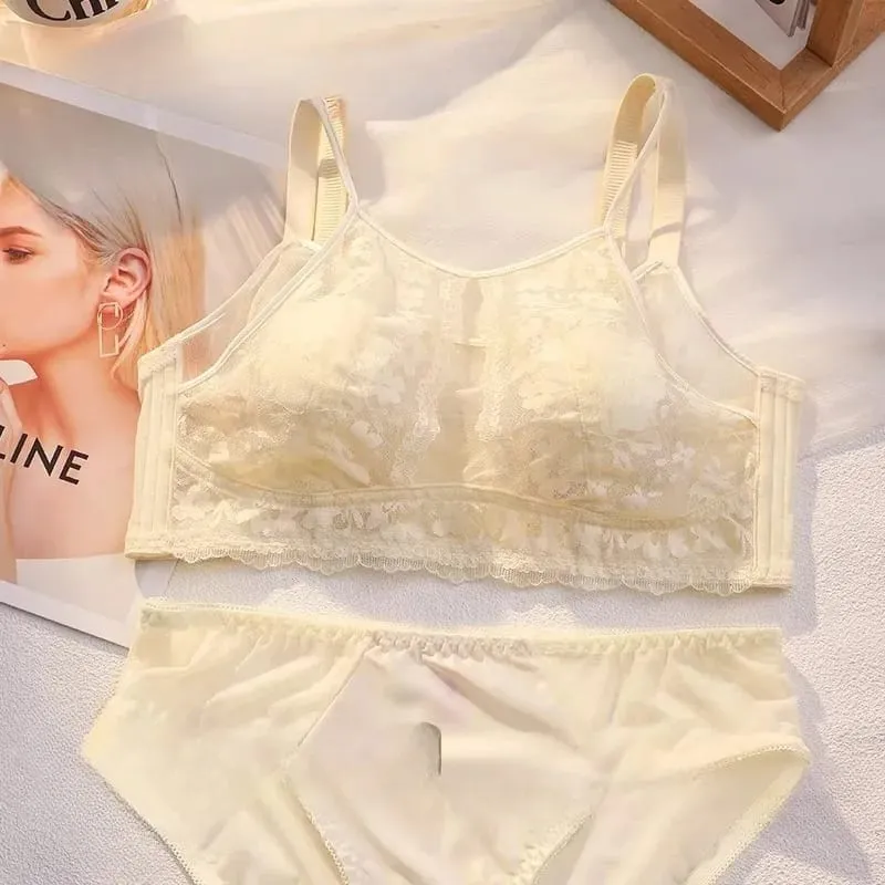 French Style Lace Strapless Bra For Women Large Bust Minimizer Slimmer Sexy Beautiful Back Comfort Lingerie Size 34-44 M-XXXXL — image 6