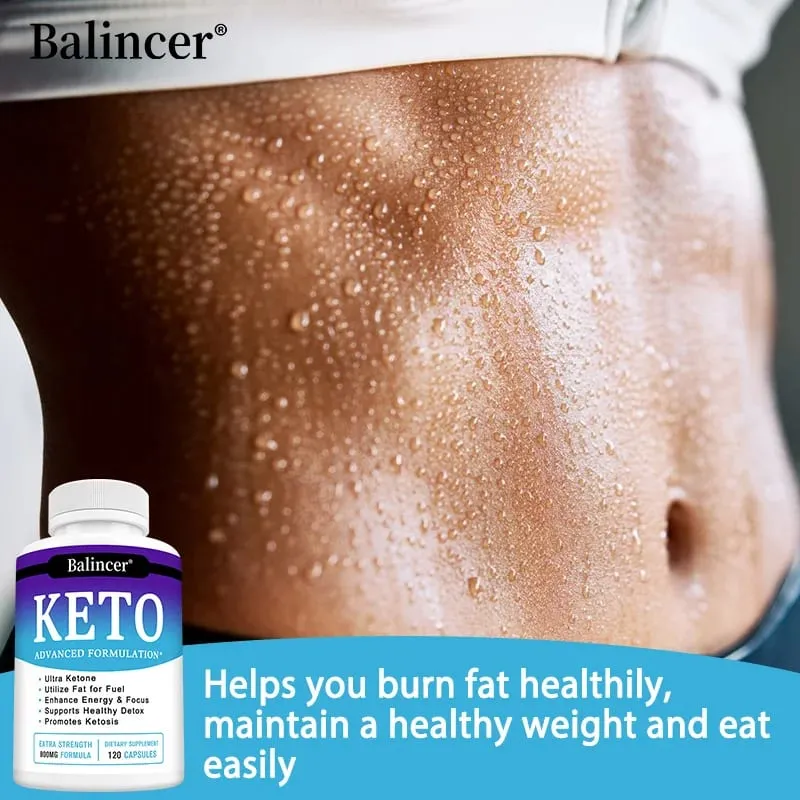 Keto Capsules Support Metabolism Body Management Burn Belly Fat Energy Boost Digestive & Immune Health for Men and Women — image 5