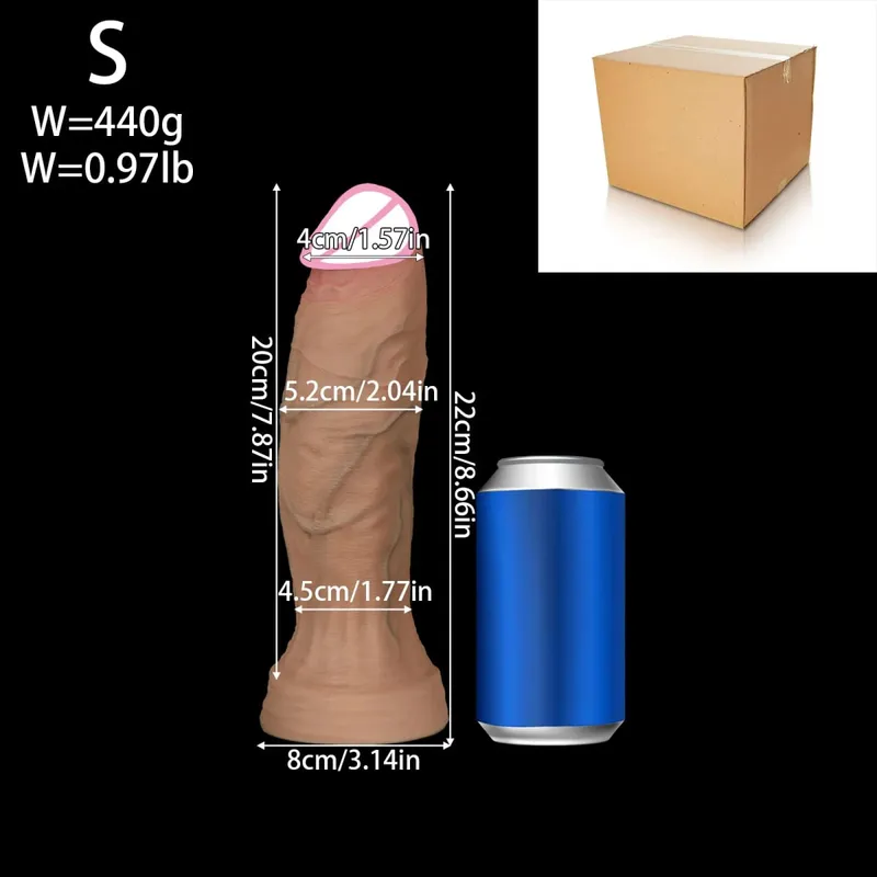Realistic Anal Dildo Huge Long Butt Plug Training Stretcher Anal Dilator Prostate Massager Adult Anal Sex Toys For Women Men Gay — image 9