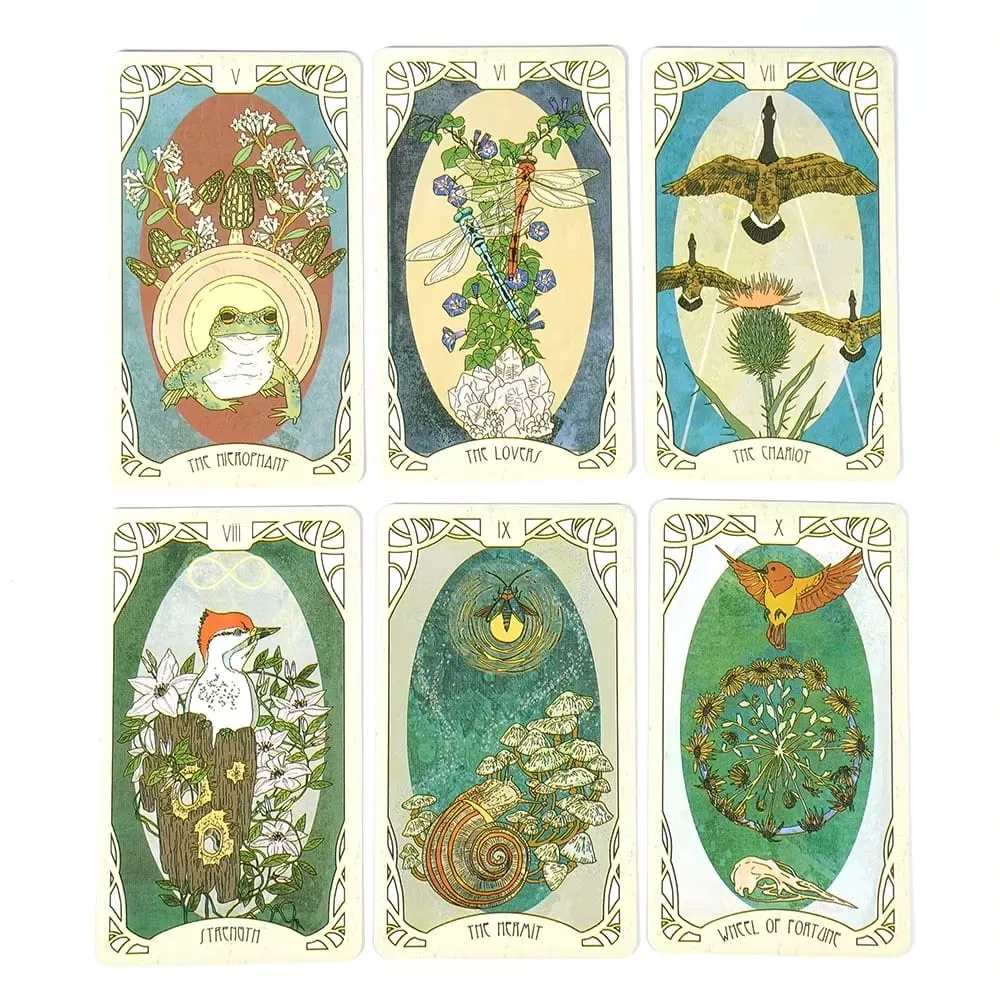 Forager'S Daughter Tarot Divination Set Inspired By Nature And Imbued With Rich Symbolism 83 Cards No Paper Guidebook — image 4